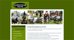 Desktop Screenshot of gorefieldshow.org